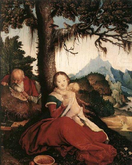 Rest on the Flight to Egypt, BALDUNG GRIEN, Hans